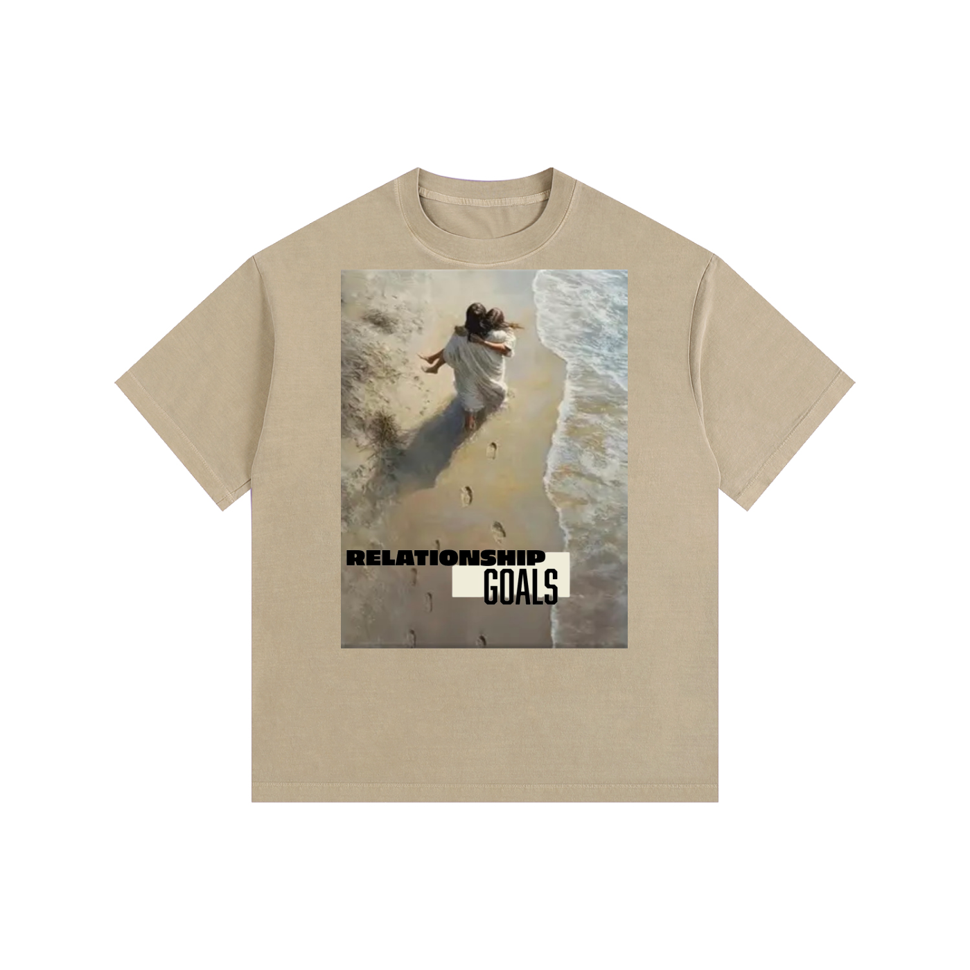 Vintage Washed Oversized Cotton T-Shirt