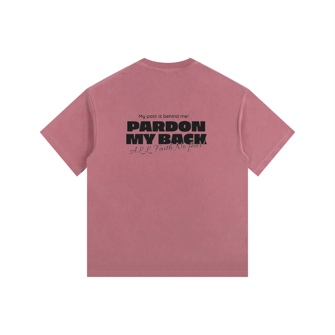 Pardon my Back Oversized Cotton T-Shirt