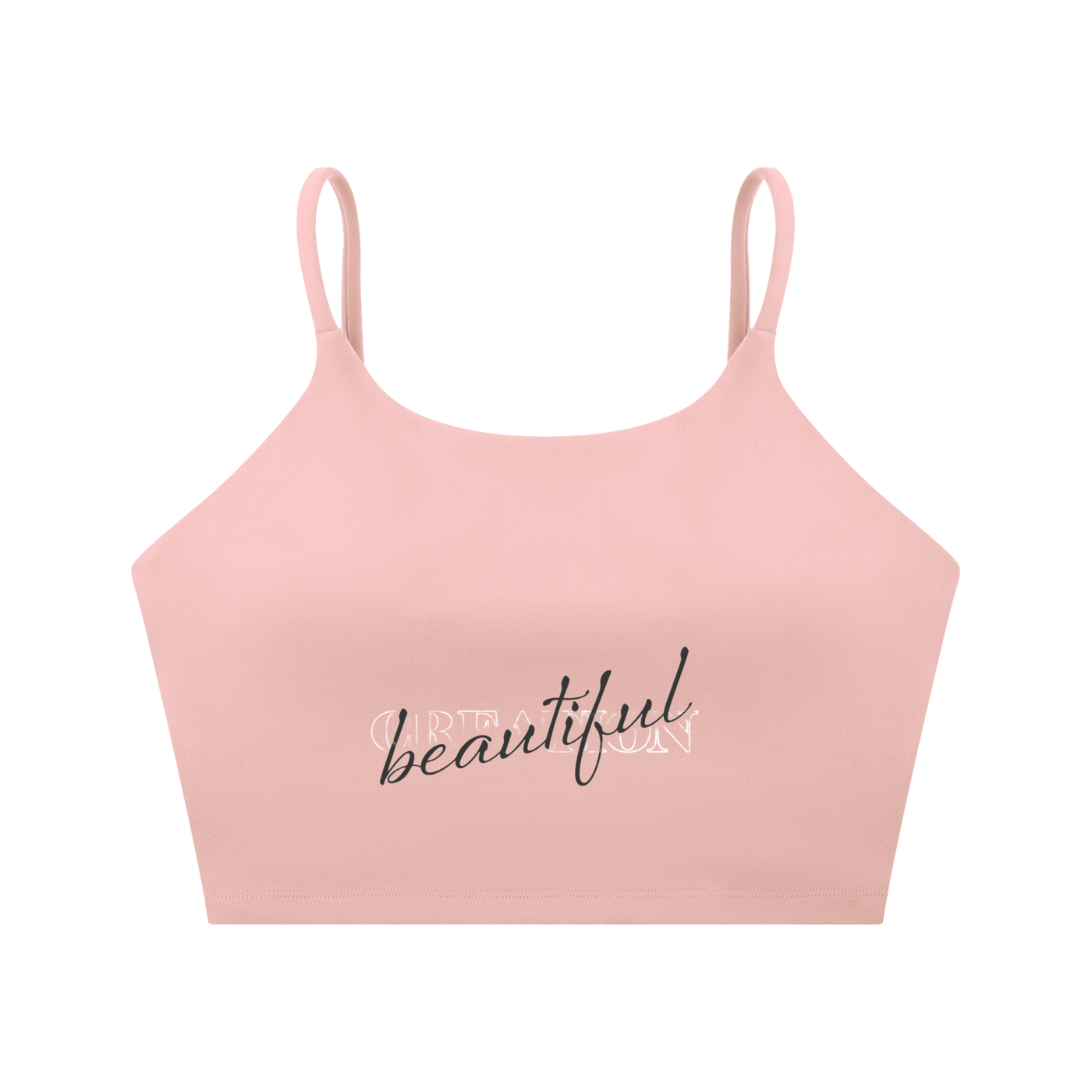 Spaghetti Strap Yoga Sports Bra