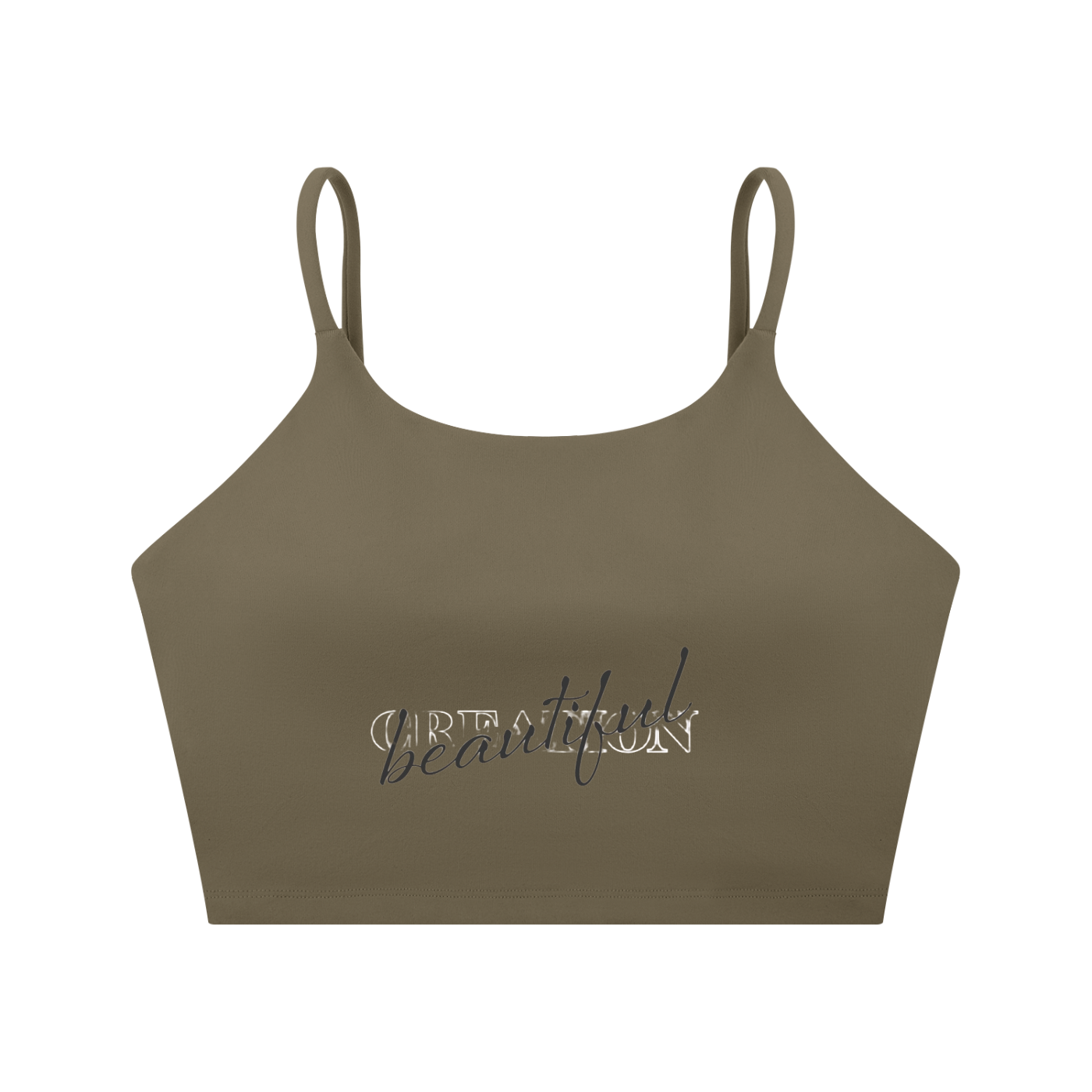 Spaghetti Strap Yoga Sports Bra