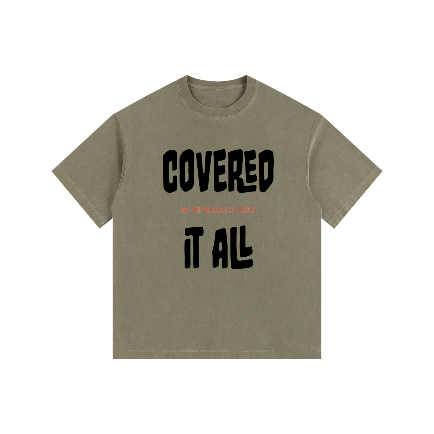 Vintage Washed Oversized Cotton T-Shirt