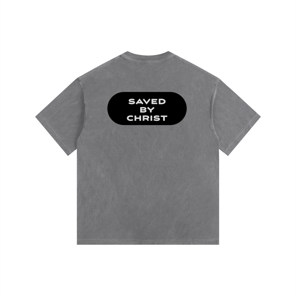 Vintage Washed Oversized Cotton T-Shirt