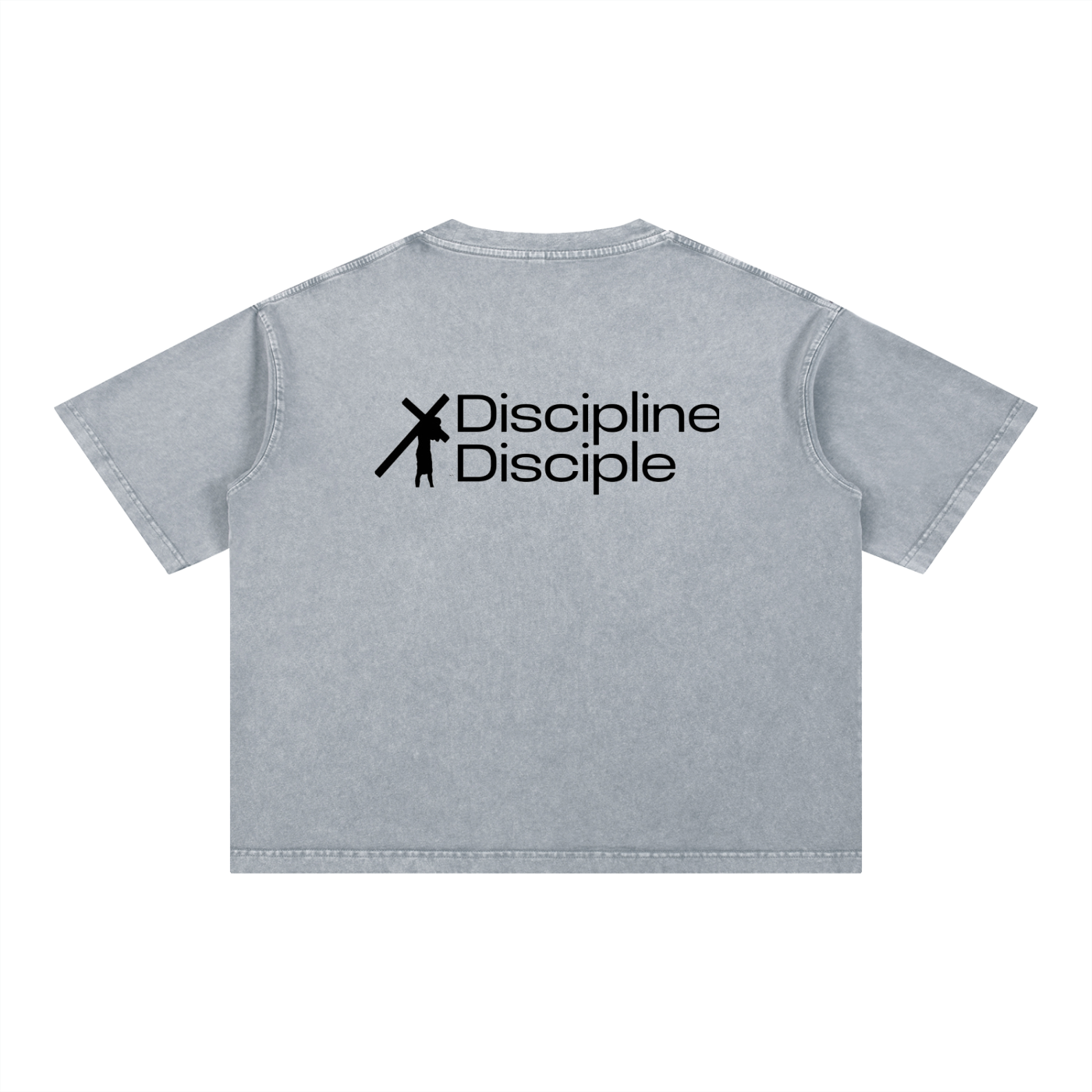Mineral Wash Boxy Cotton T-Shirt