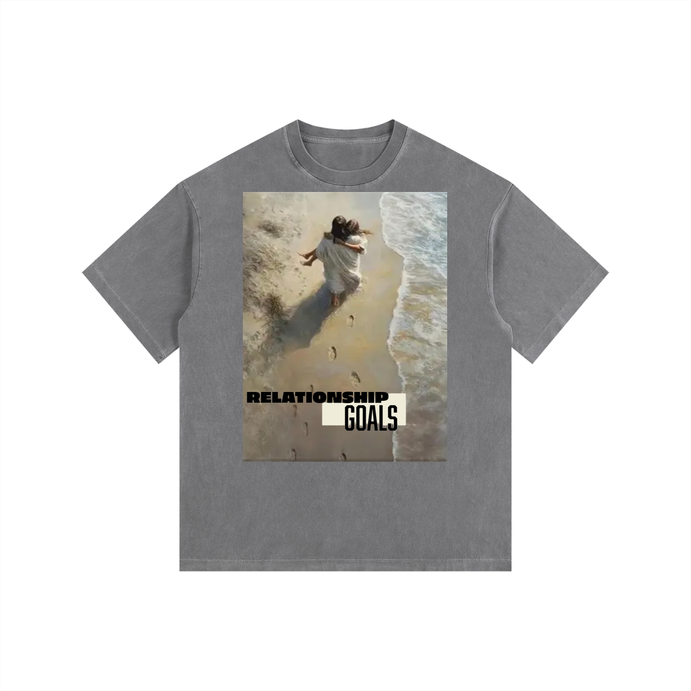 Vintage Washed Oversized Cotton T-Shirt