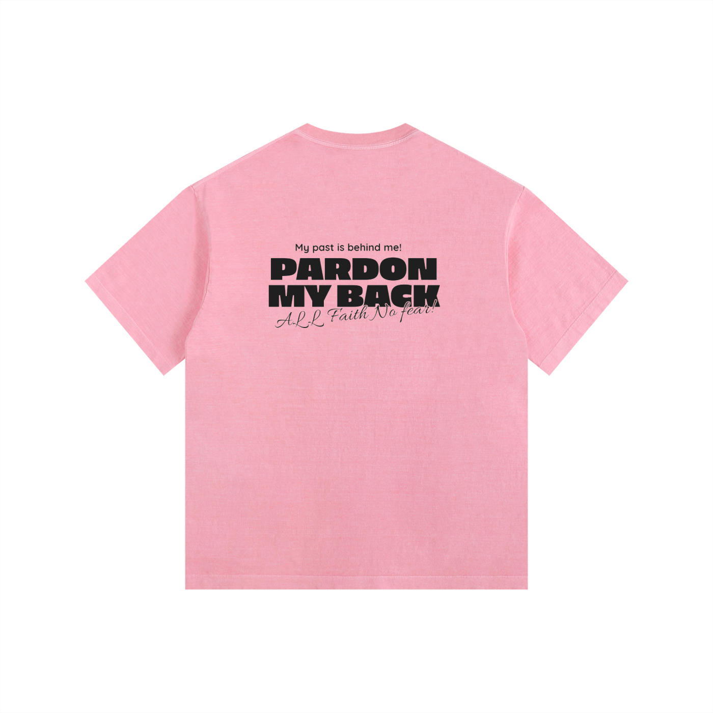 Pardon my Back Oversized Cotton T-Shirt