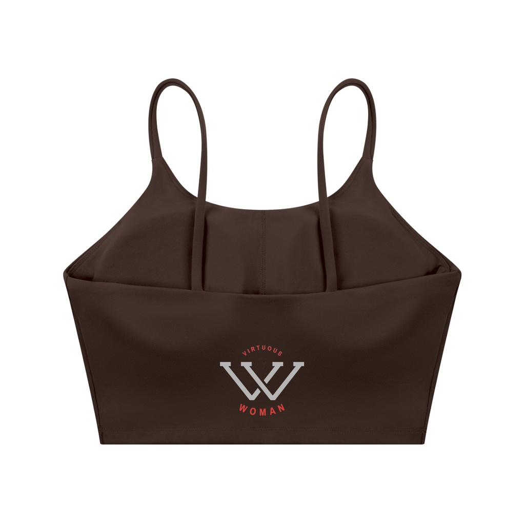 Spaghetti Strap Yoga Sports Bra