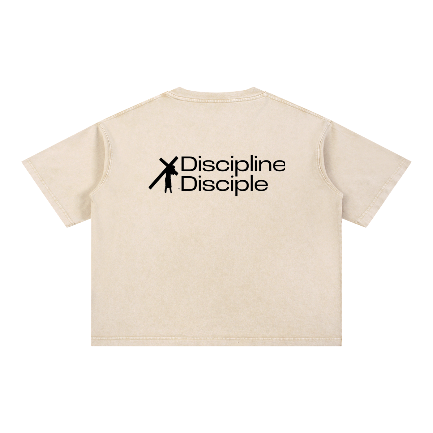 Mineral Wash Boxy Cotton T-Shirt