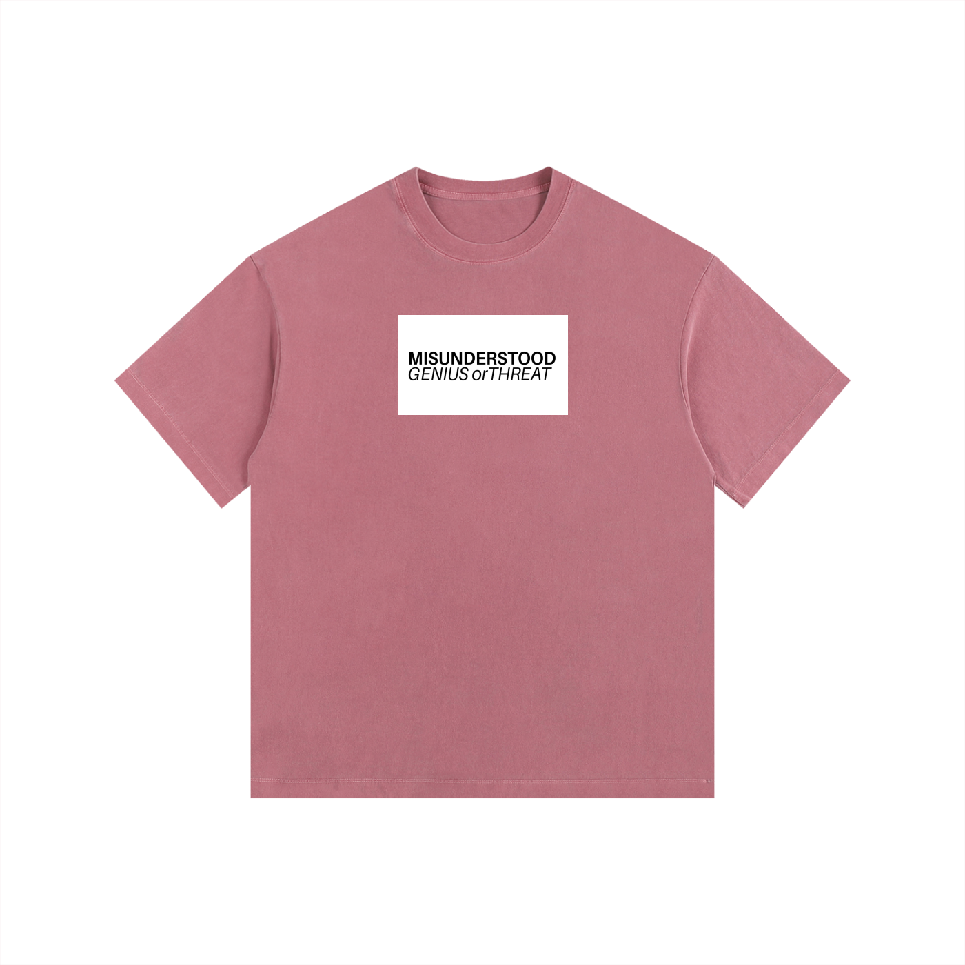 Vintage Washed Oversized Cotton T-Shirt