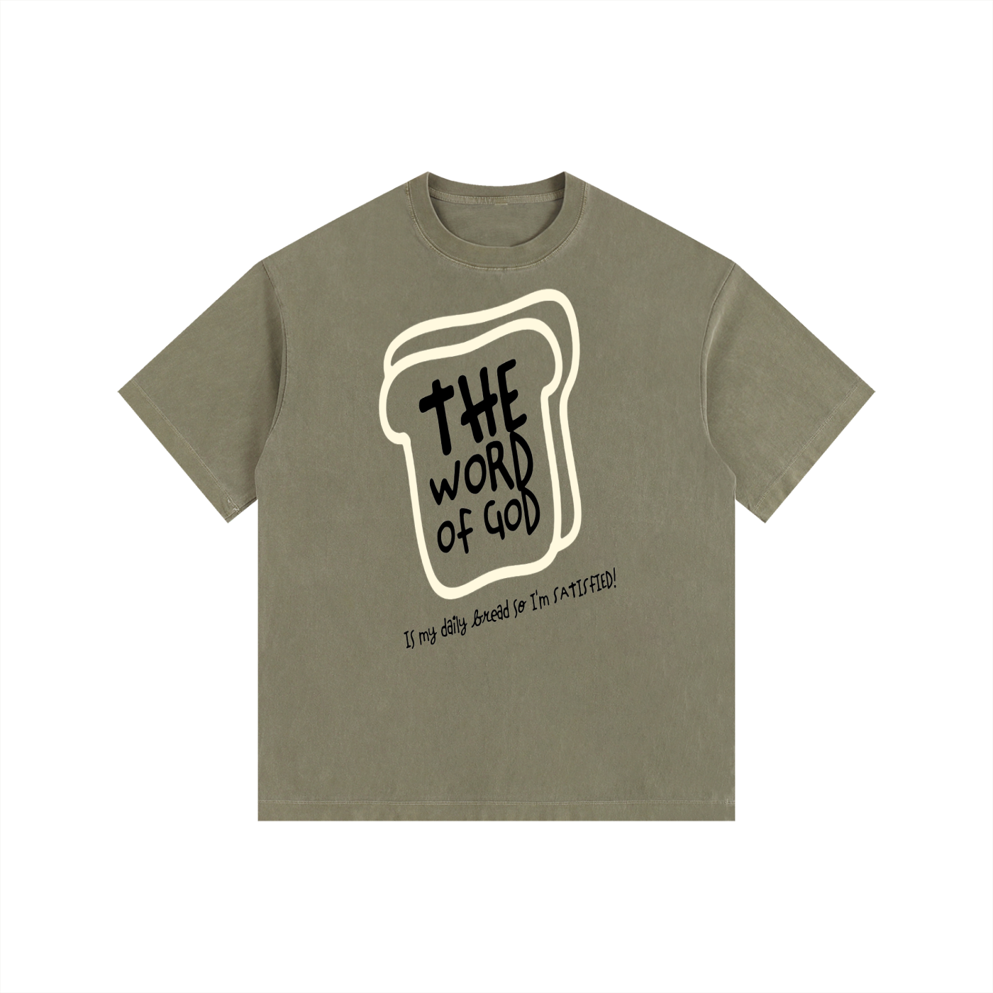 Vintage Washed Oversized Cotton T-Shirt
