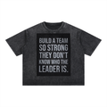 Mineral Wash Boxy Cotton T-Shirt