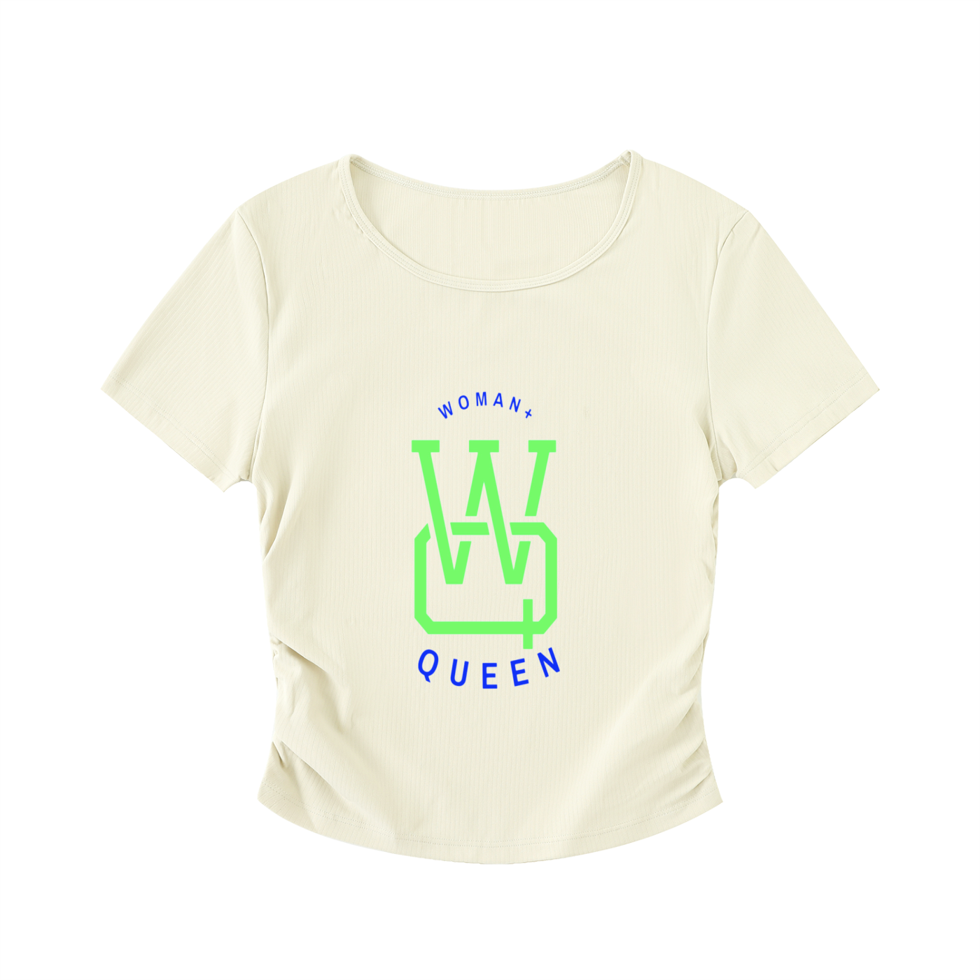 Ruched Bodycon Crop Top