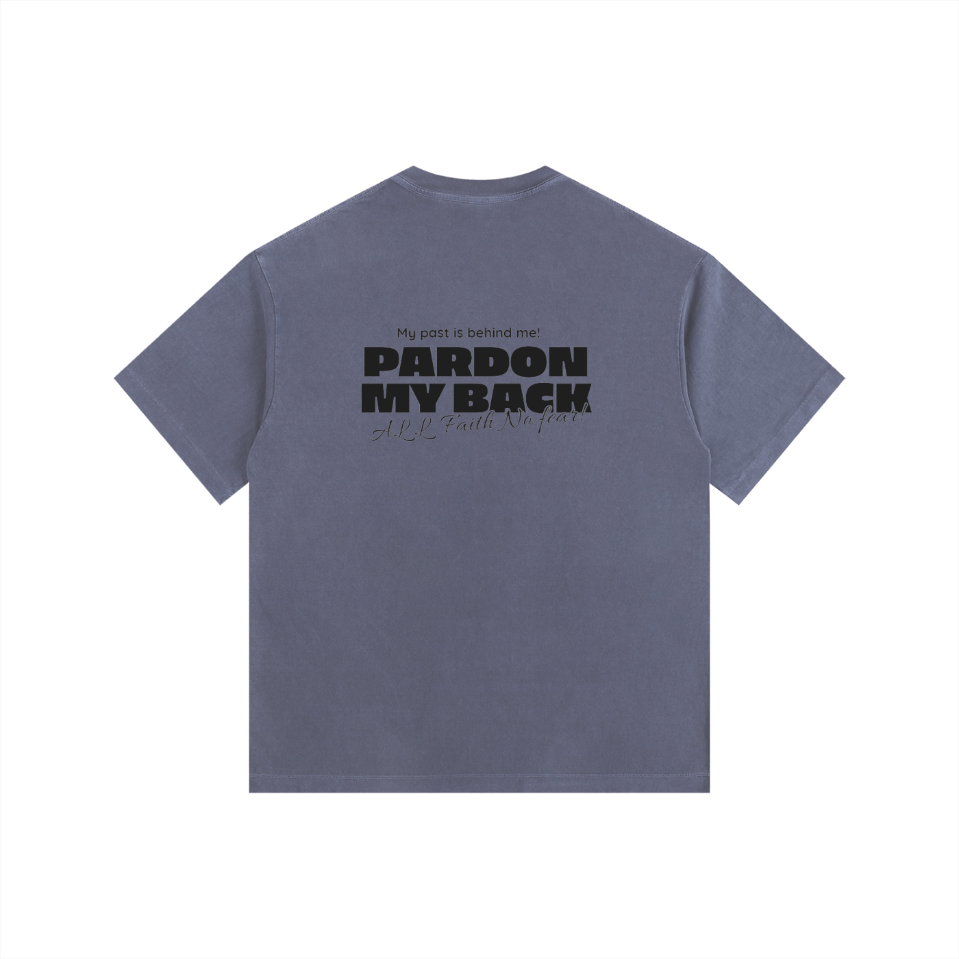 Pardon my Back Oversized Cotton T-Shirt
