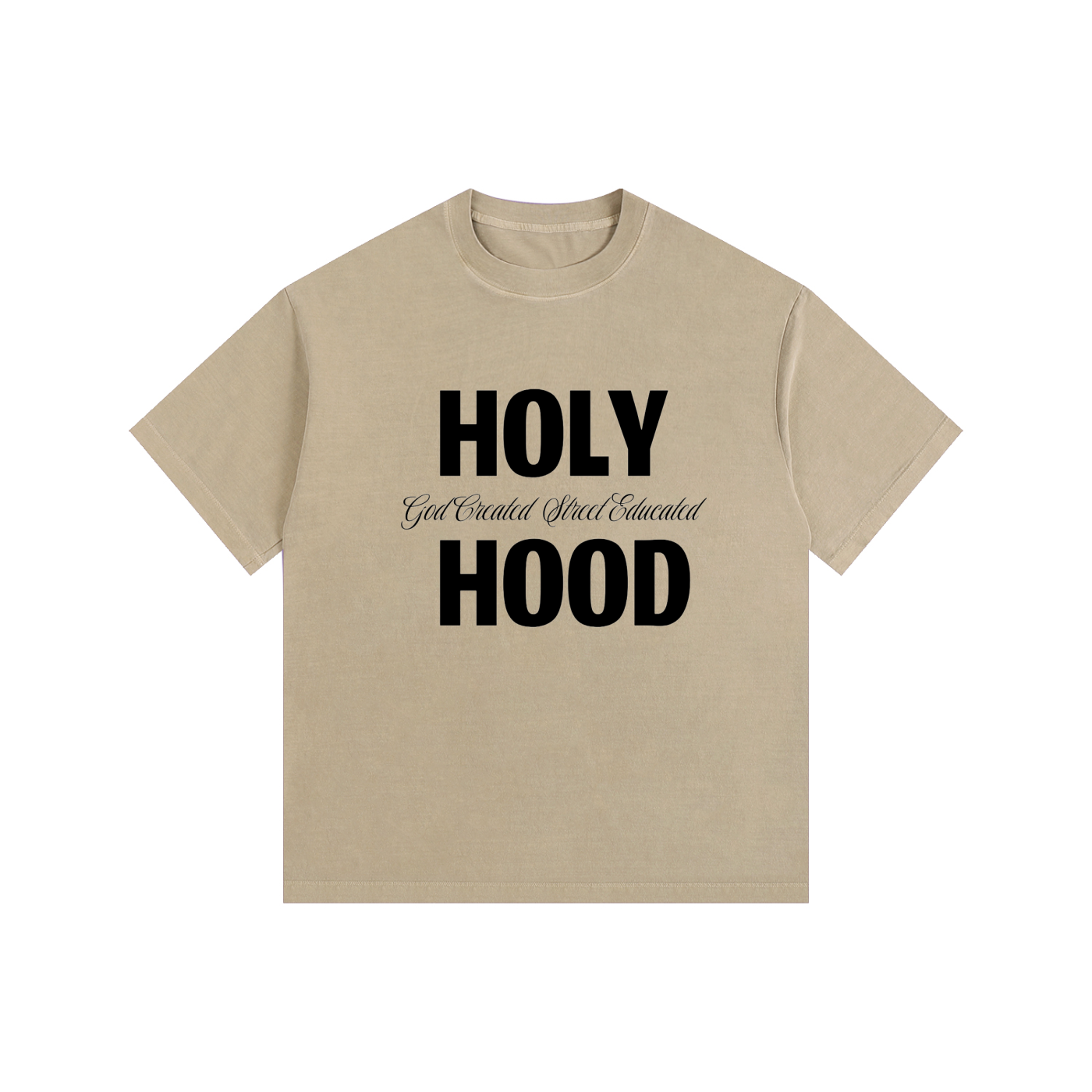 Vintage Washed Oversized Cotton T-Shirt