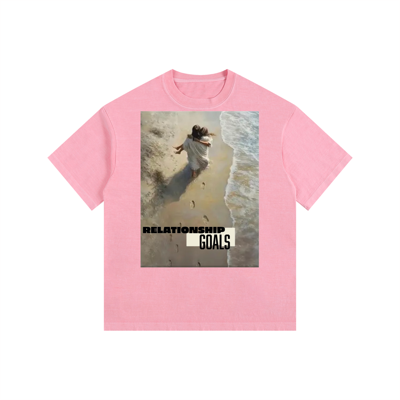 Vintage Washed Oversized Cotton T-Shirt