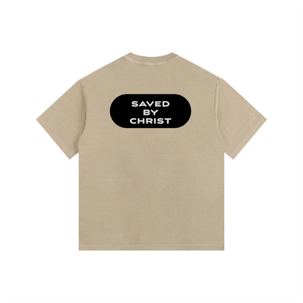 Vintage Washed Oversized Cotton T-Shirt