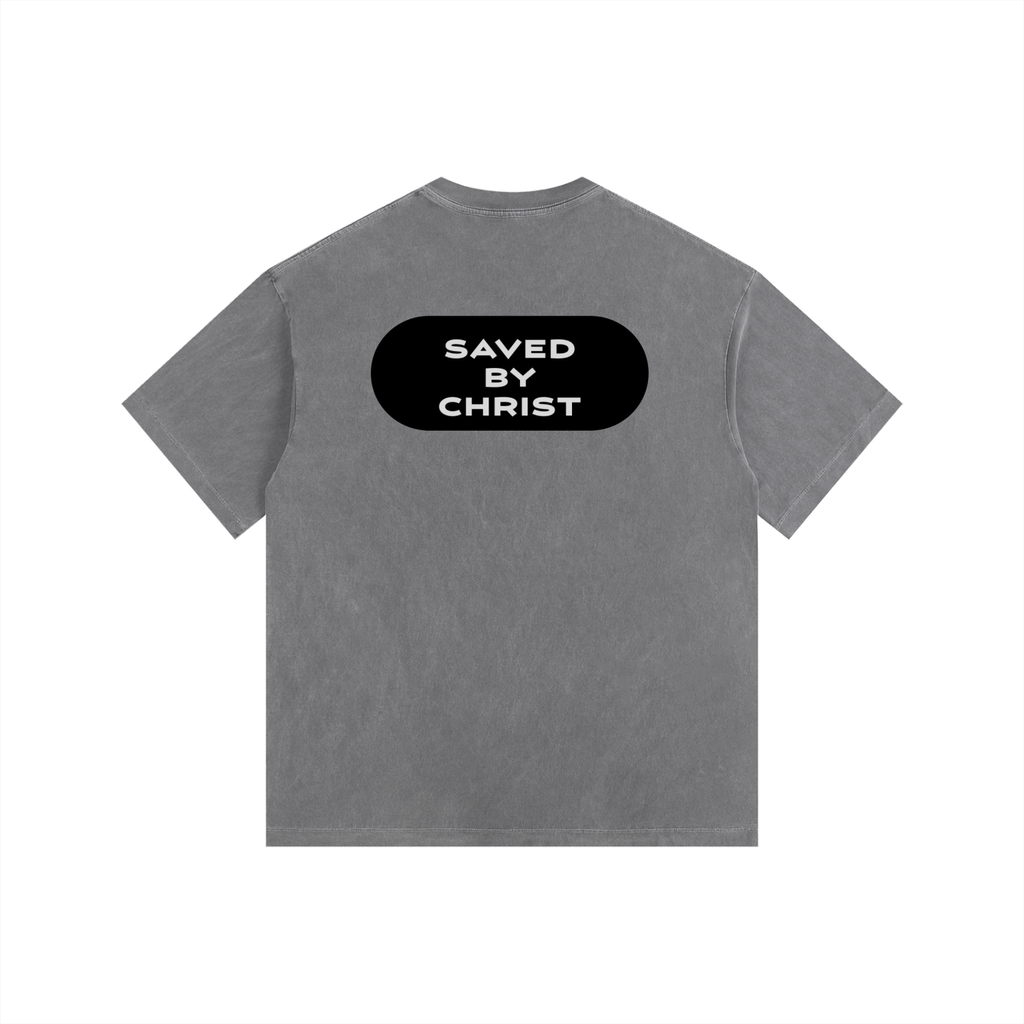 Vintage Washed Oversized Cotton T-Shirt
