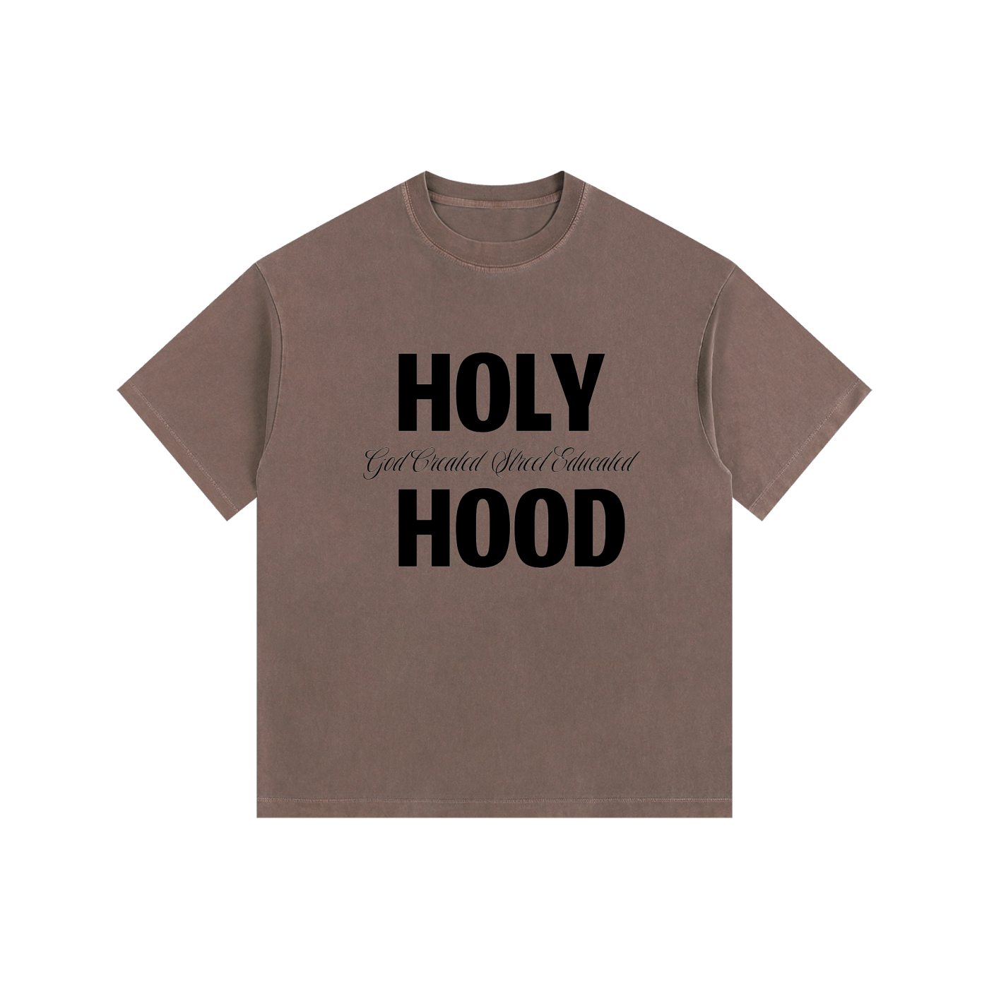 Vintage Washed Oversized Cotton T-Shirt