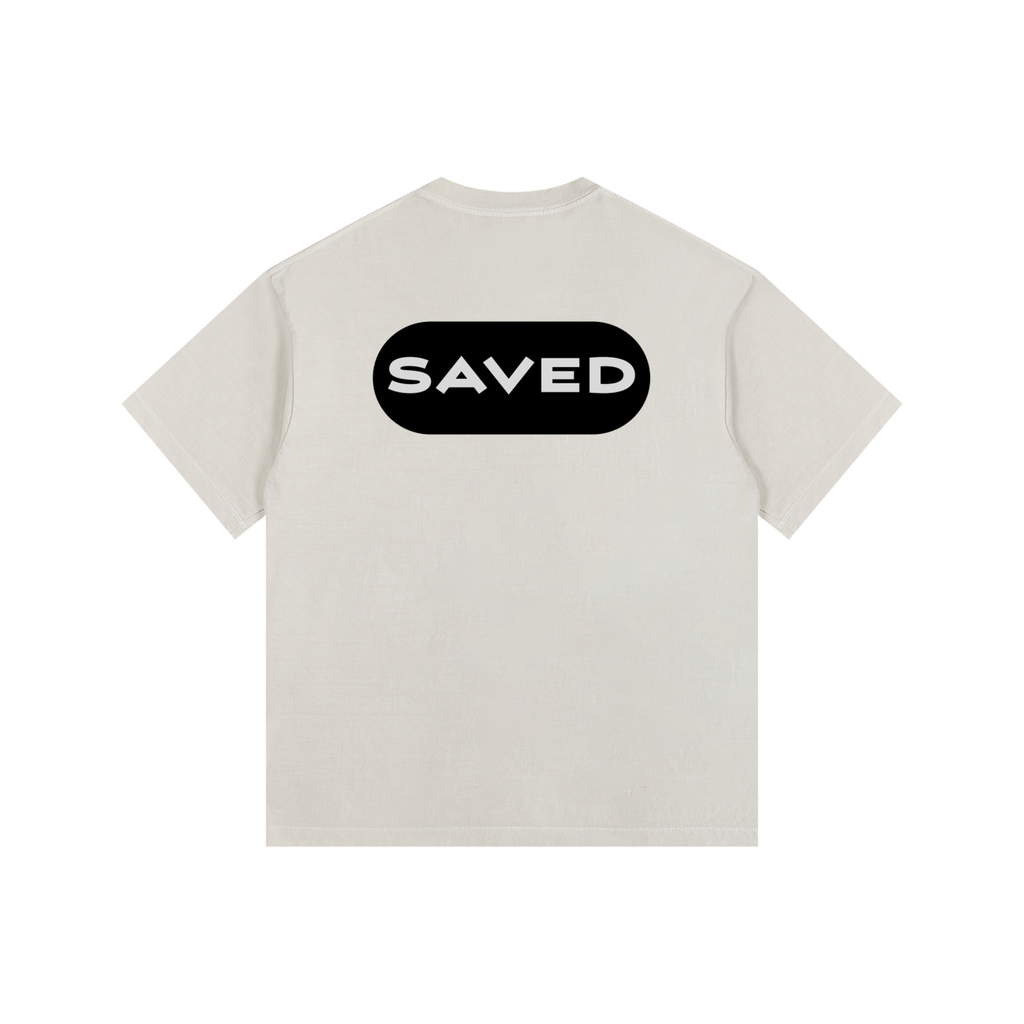 Vintage Washed Oversized Cotton T-Shirt