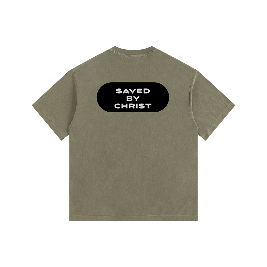 Vintage Washed Oversized Cotton T-Shirt