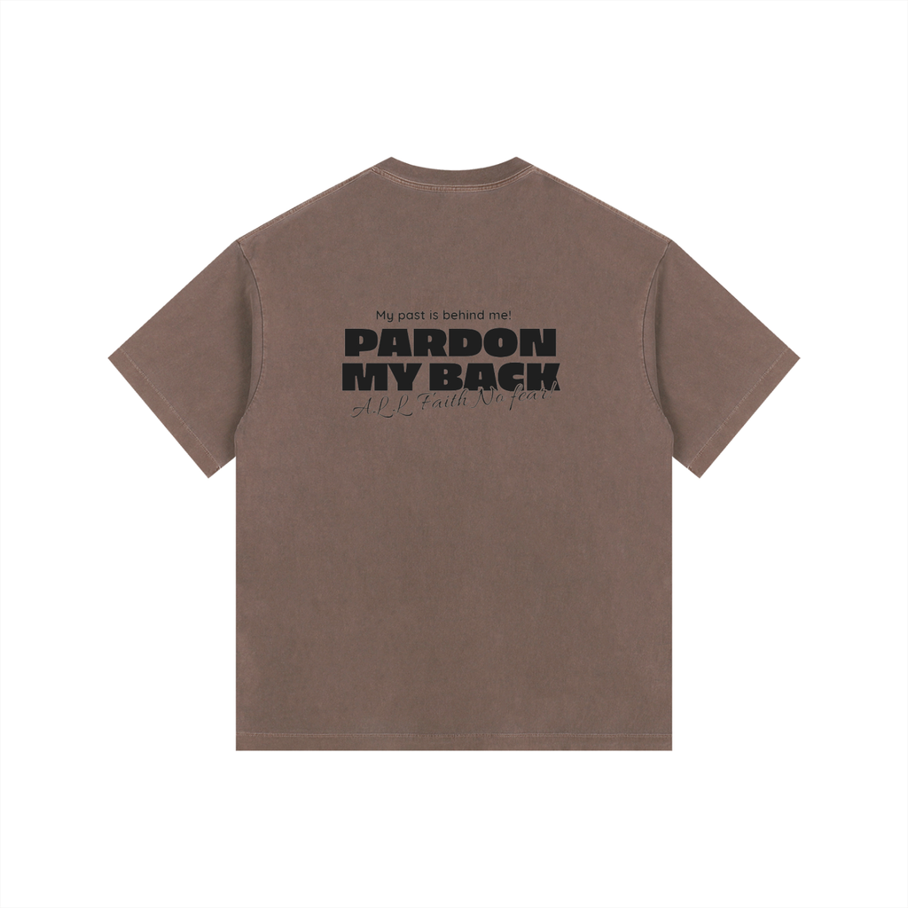 Vintage Washed Oversized Cotton T-Shirt
