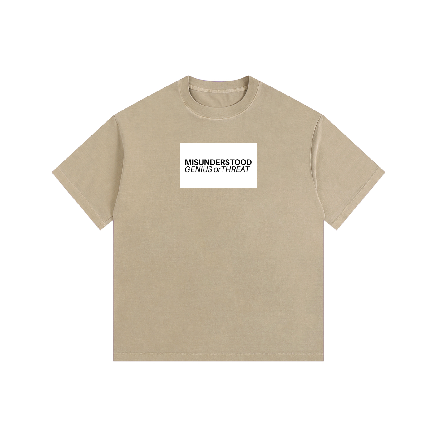 Vintage Washed Oversized Cotton T-Shirt