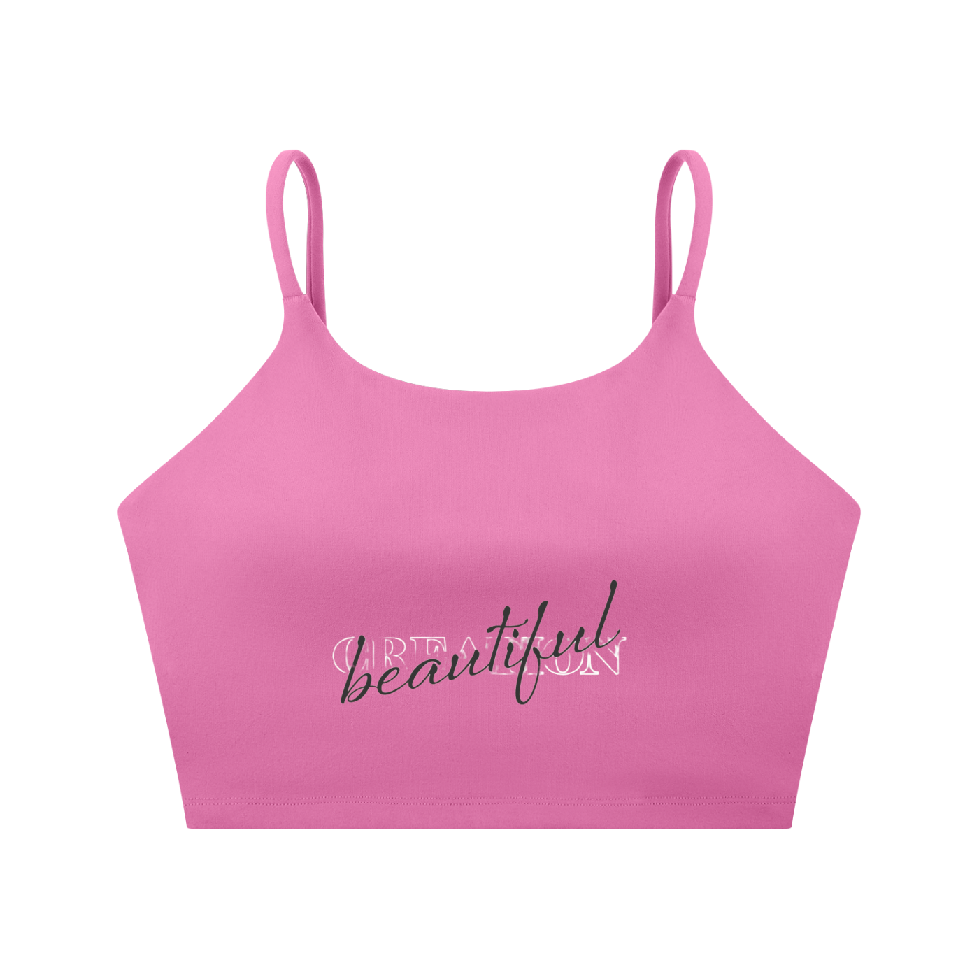 Spaghetti Strap Yoga Sports Bra