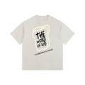 Vintage Washed Oversized Cotton T-Shirt