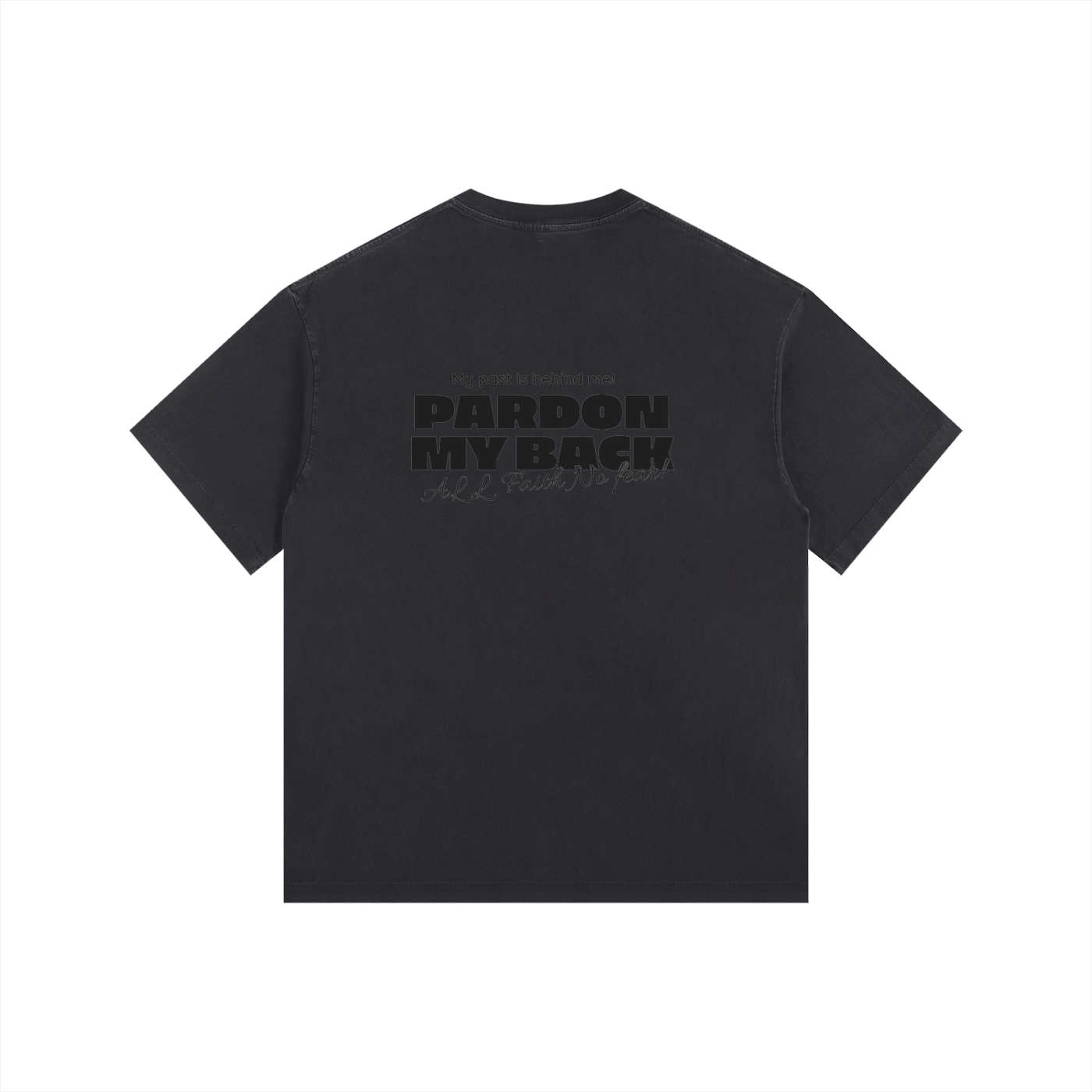 Pardon my Back Oversized Cotton T-Shirt