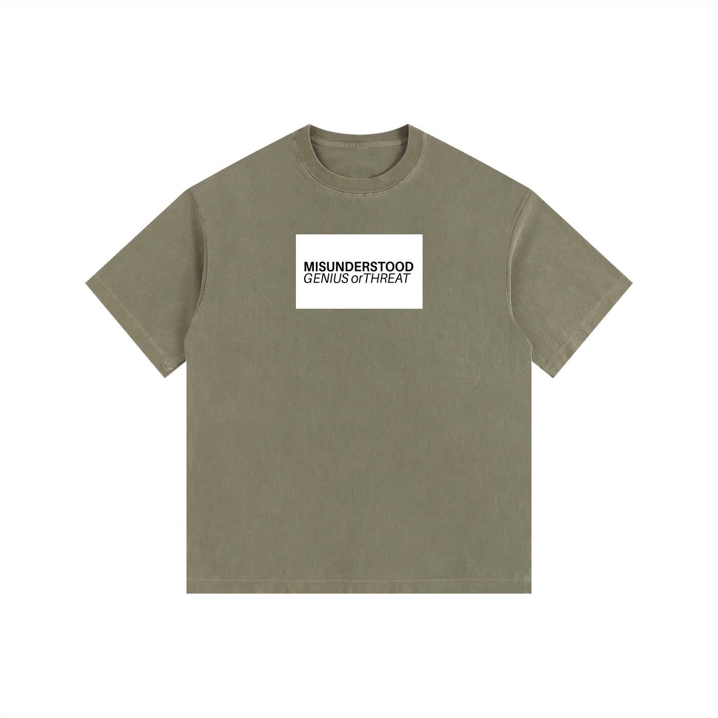 Vintage Washed Oversized Cotton T-Shirt