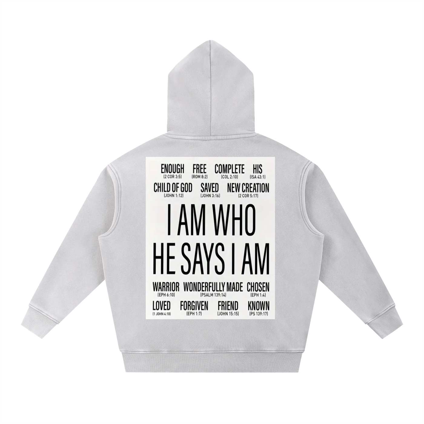 Snow Wash Fleece Oversize Hoodie
