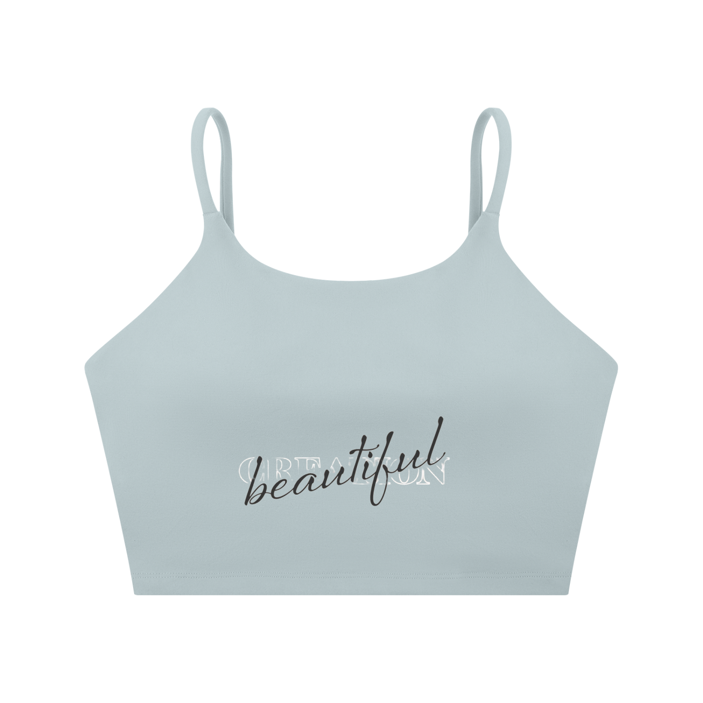 Spaghetti Strap Yoga Sports Bra