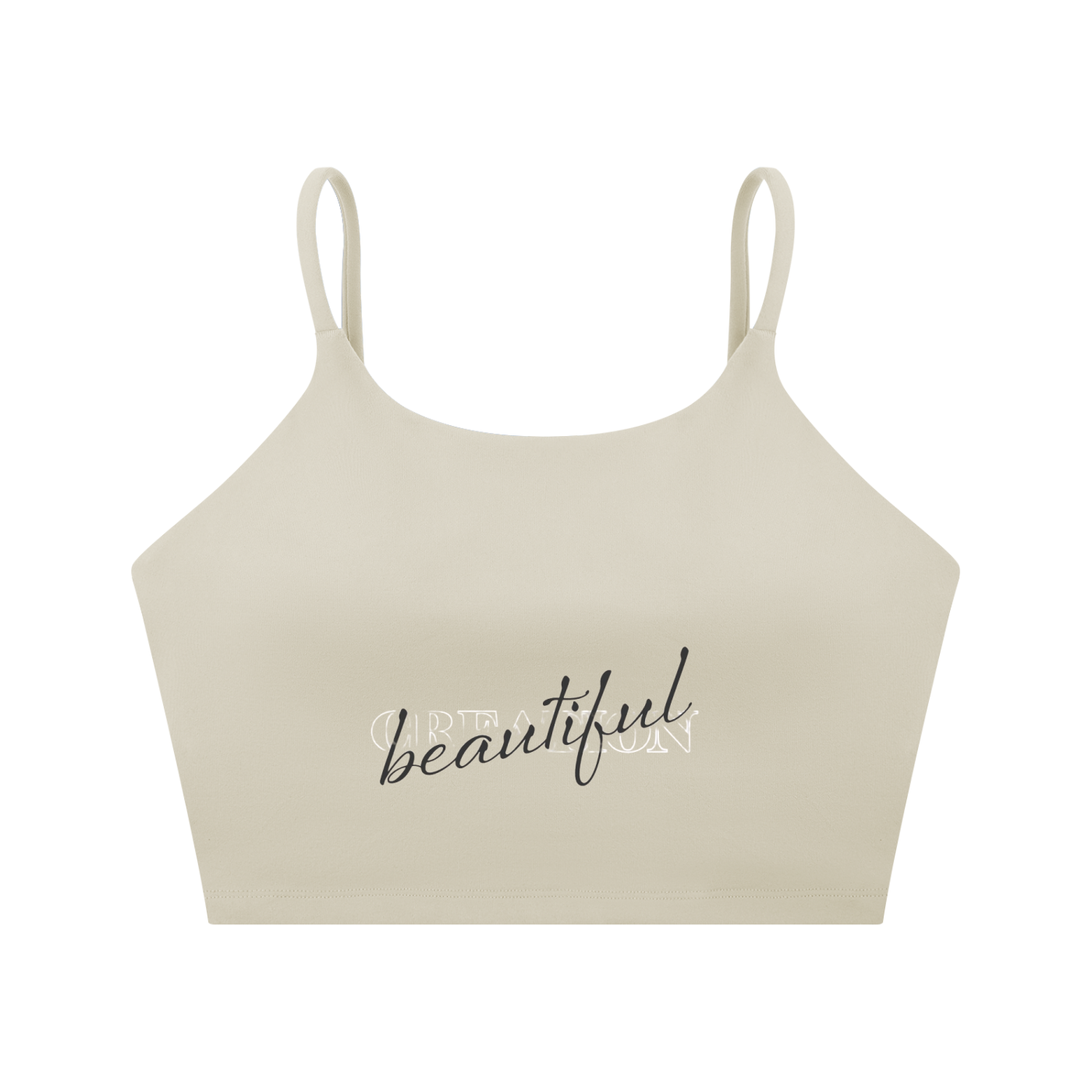 Spaghetti Strap Yoga Sports Bra
