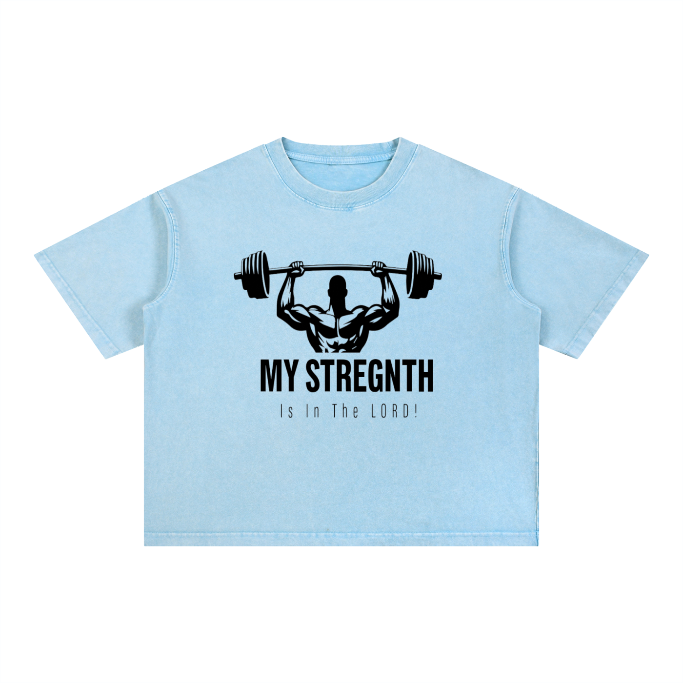 Mineral Wash Boxy Cotton T-Shirt