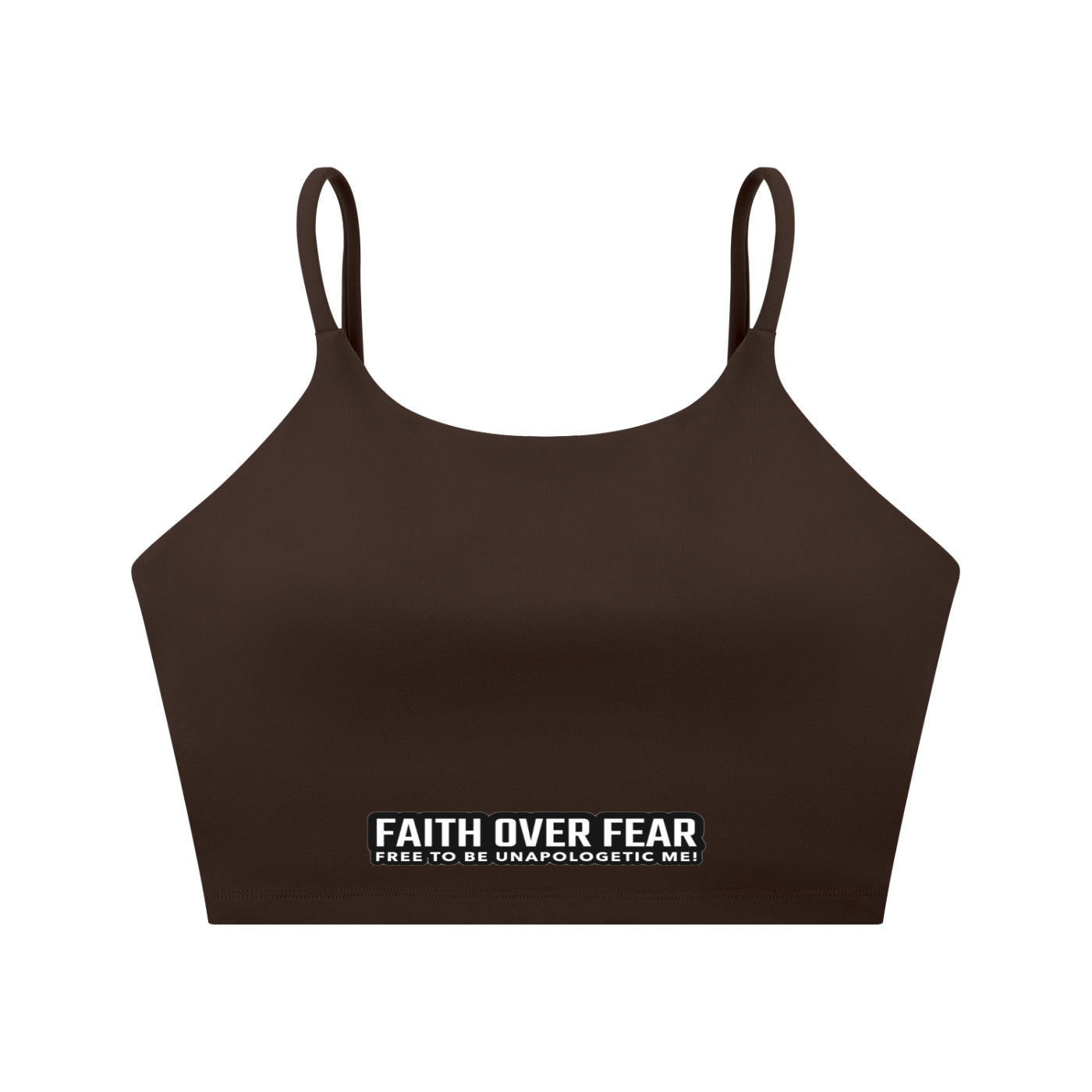 Spaghetti Strap Yoga Sports Bra
