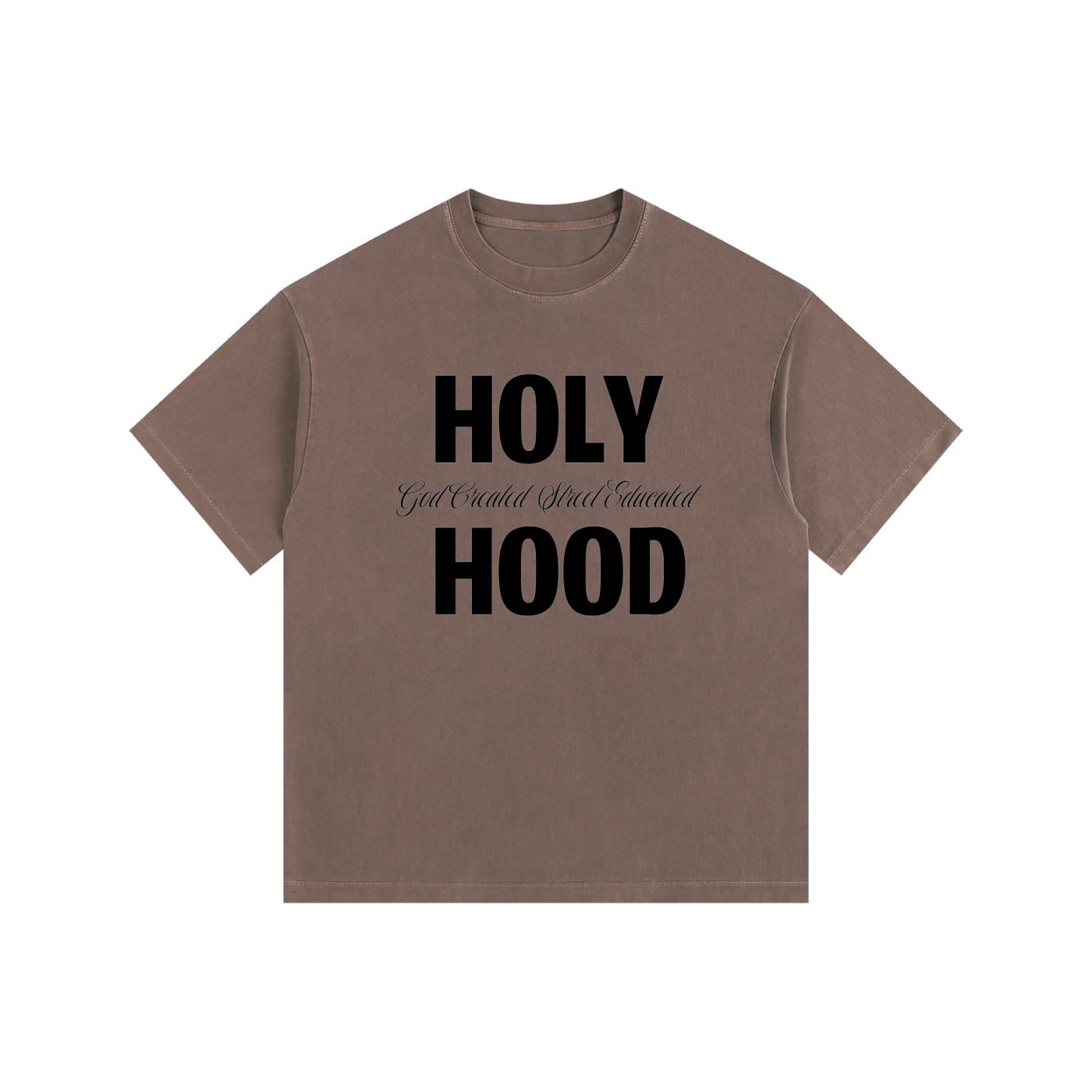 Vintage Washed Oversized Cotton T-Shirt