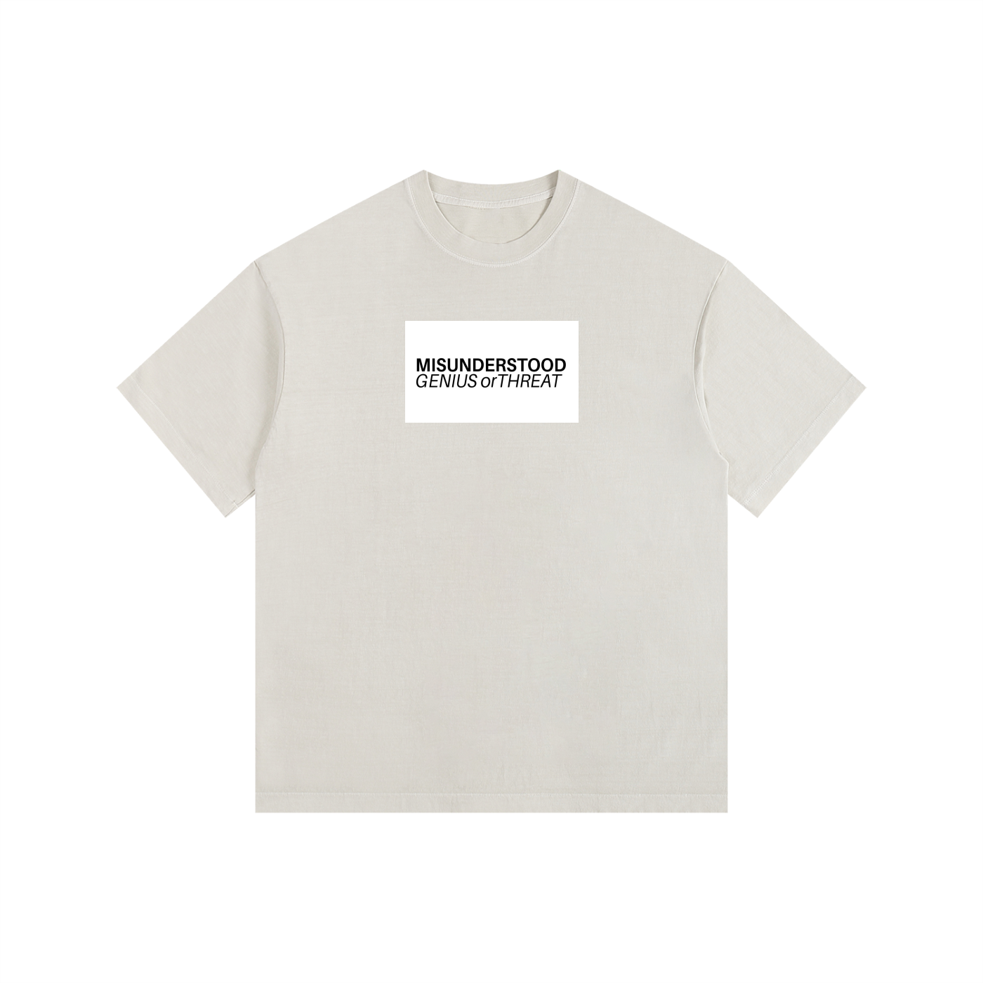 Vintage Washed Oversized Cotton T-Shirt