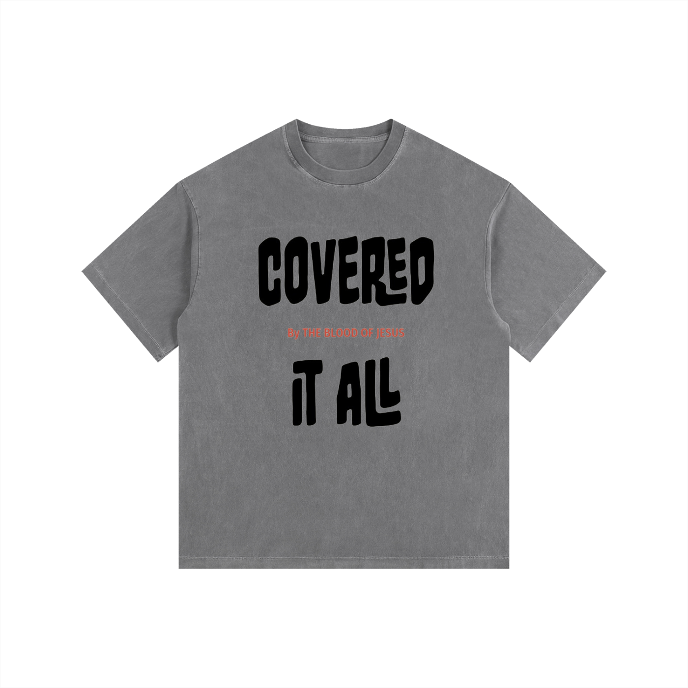 Vintage Washed Oversized Cotton T-Shirt