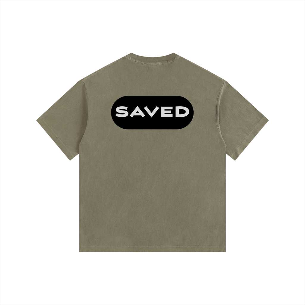 Vintage Washed Oversized Cotton T-Shirt
