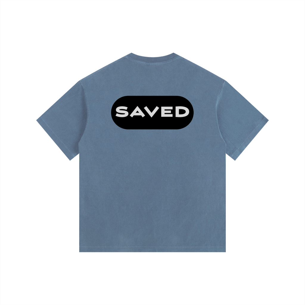 Vintage Washed Oversized Cotton T-Shirt