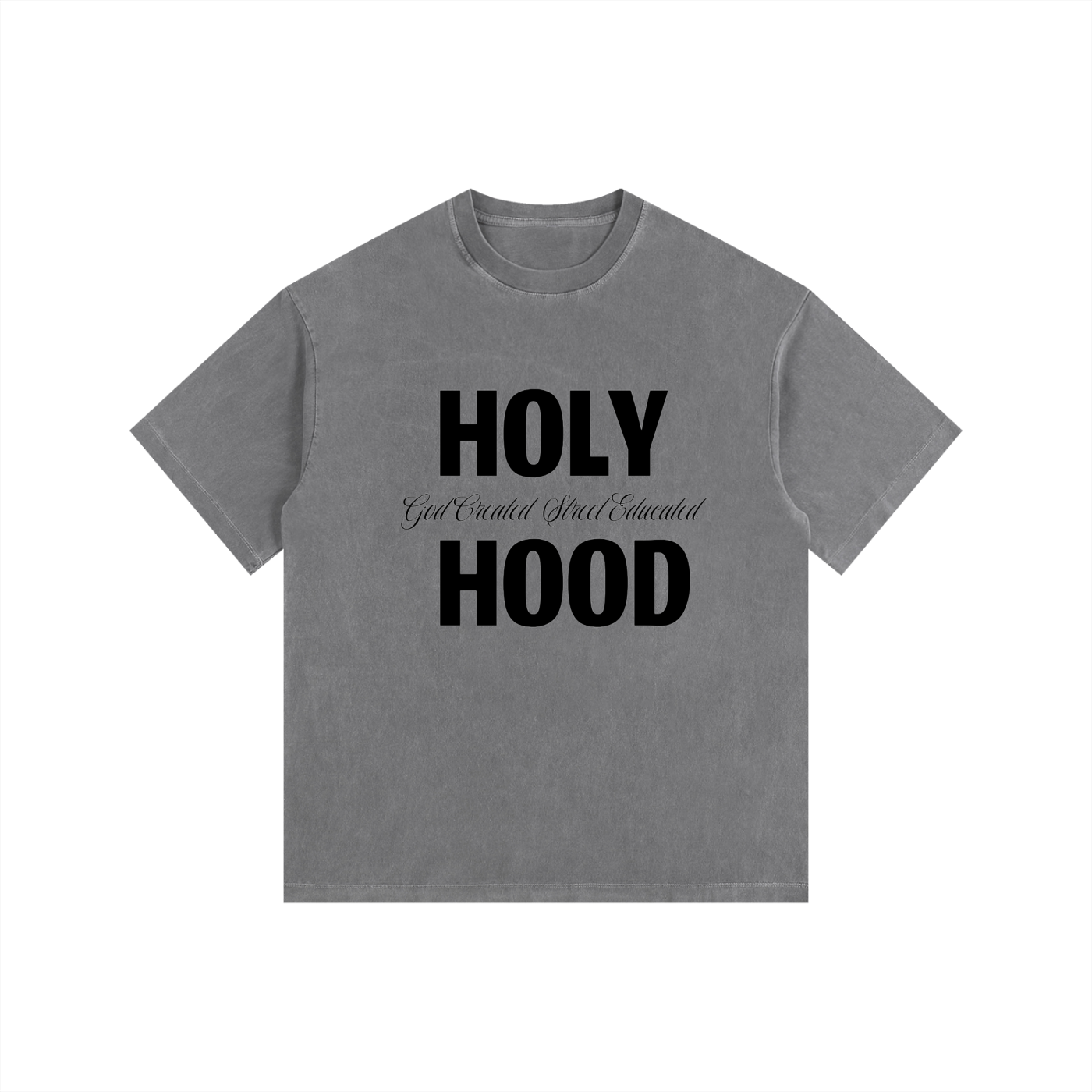 Vintage Washed Oversized Cotton T-Shirt