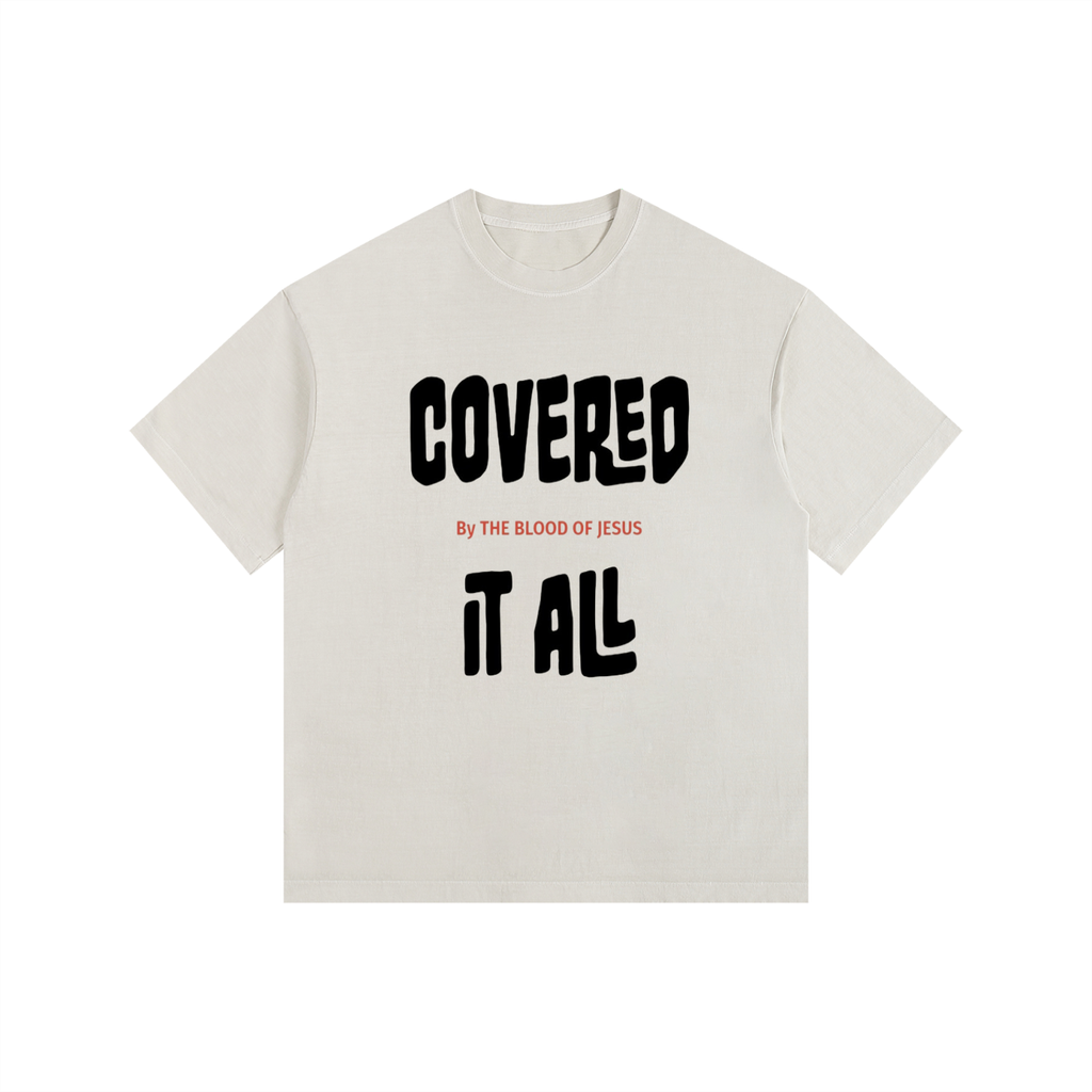 Vintage Washed Oversized Cotton T-Shirt