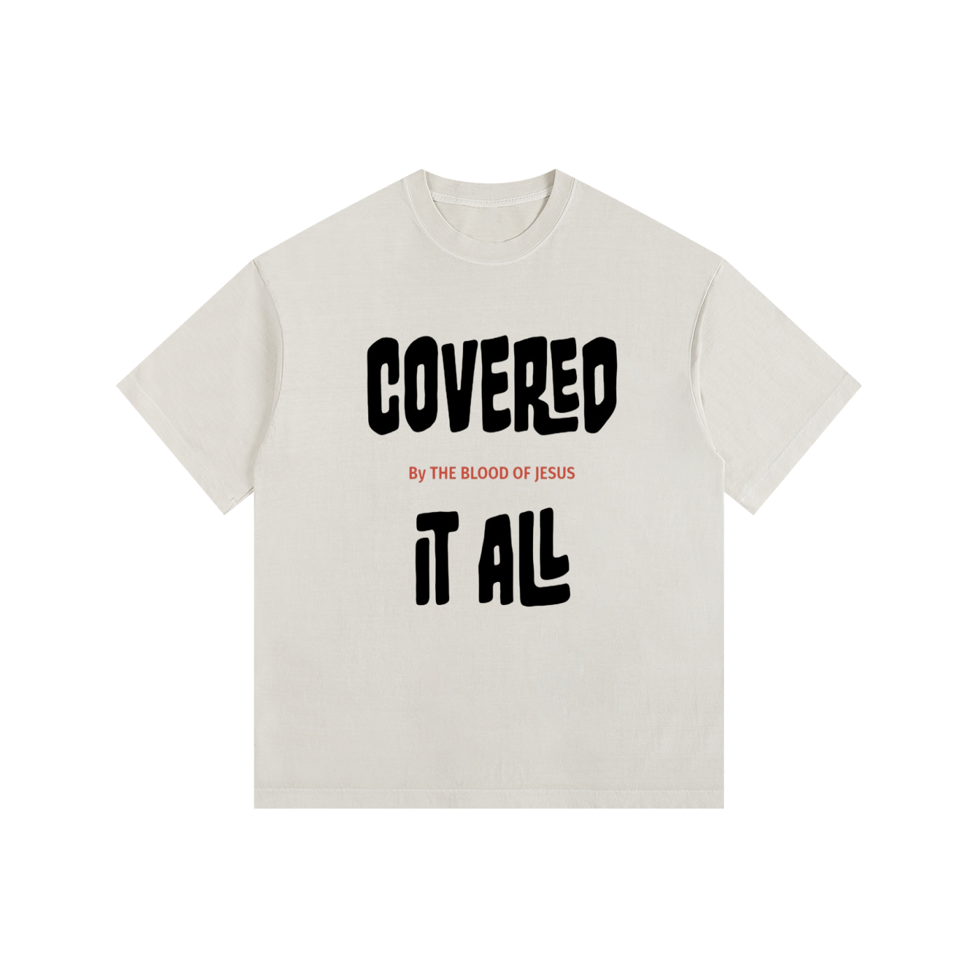 Vintage Washed Oversized Cotton T-Shirt