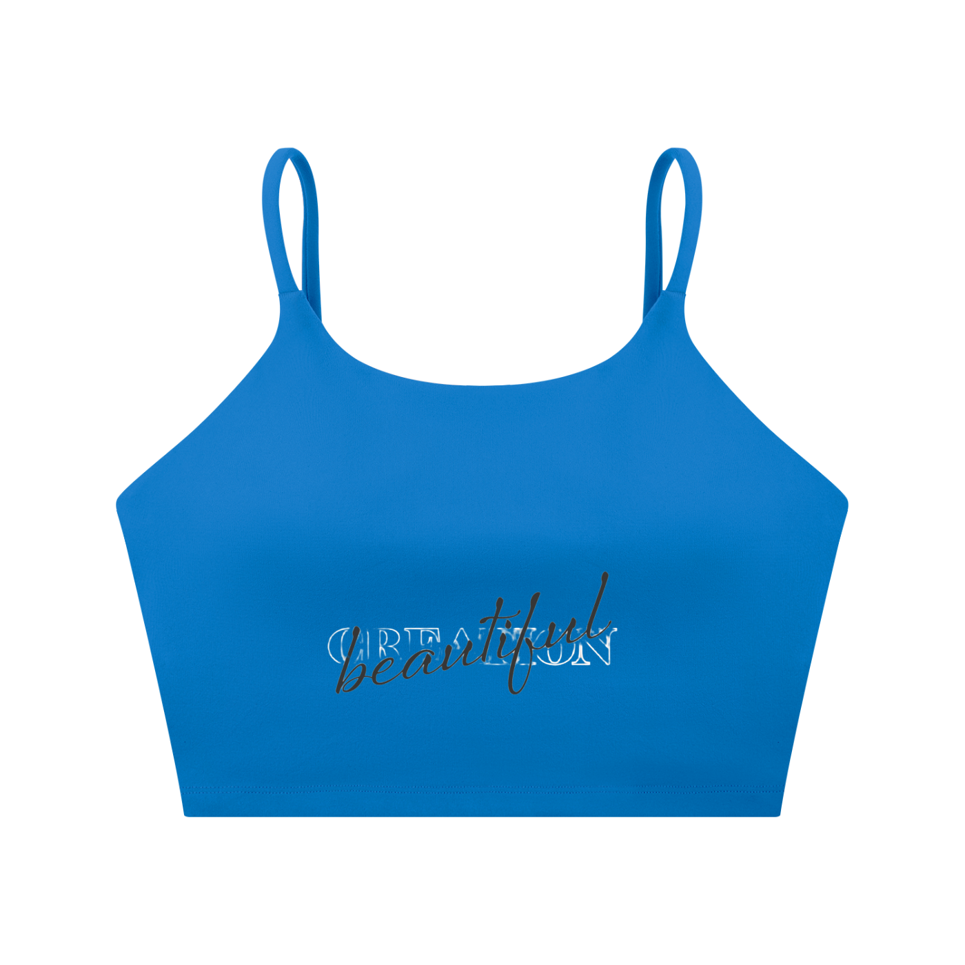 Spaghetti Strap Yoga Sports Bra