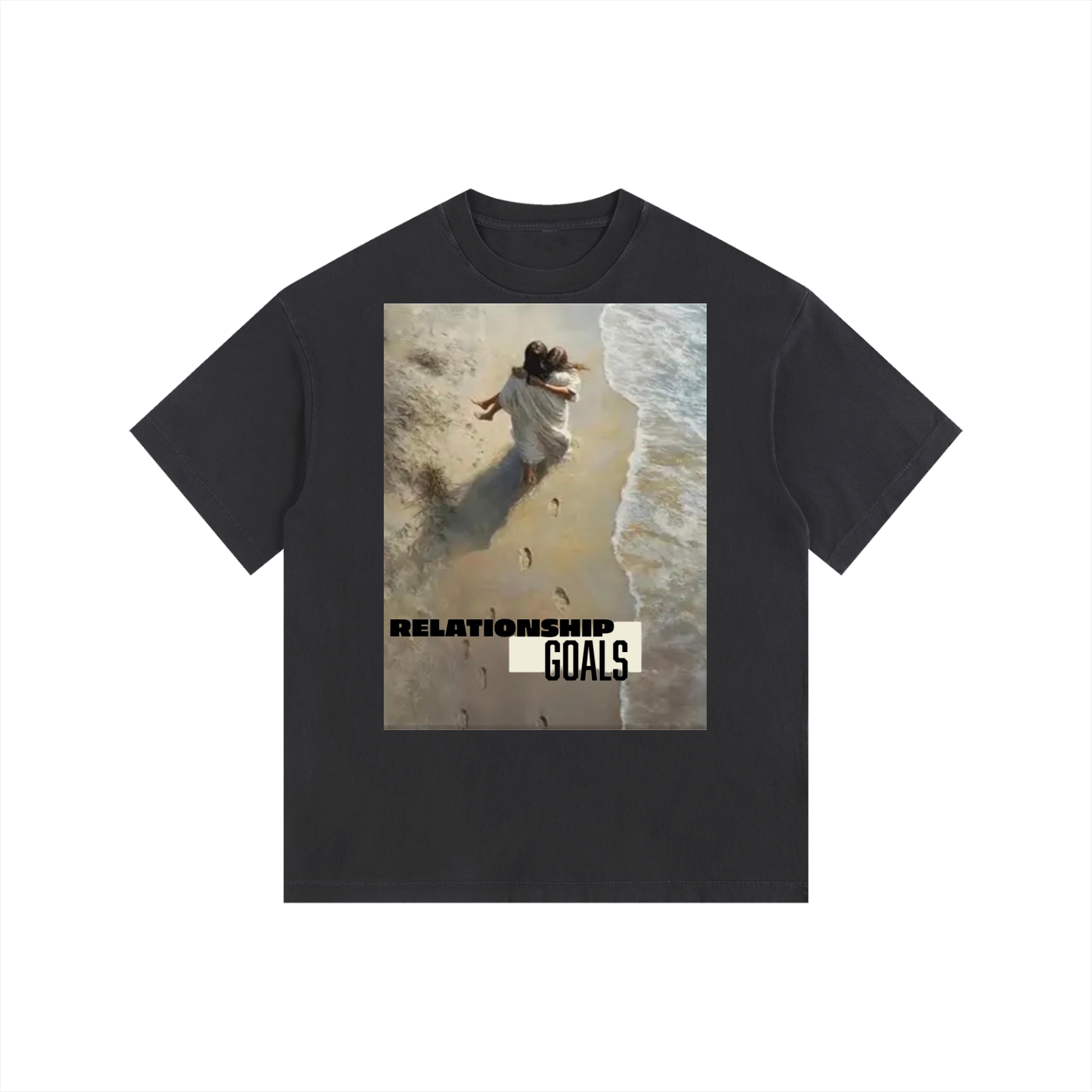 Vintage Washed Oversized Cotton T-Shirt