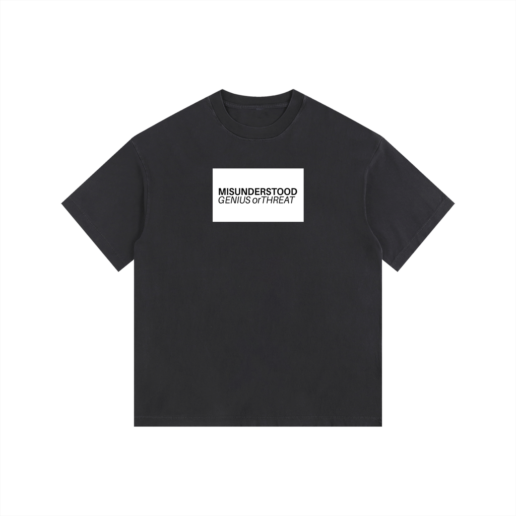 Vintage Washed Oversized Cotton T-Shirt