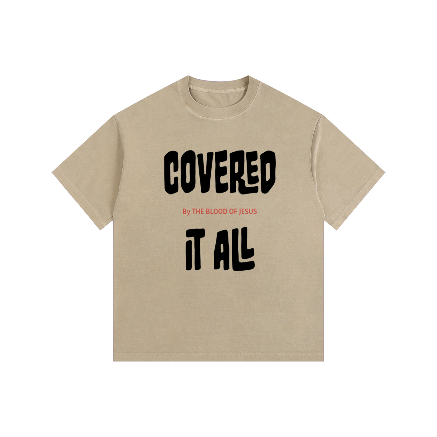 Vintage Washed Oversized Cotton T-Shirt