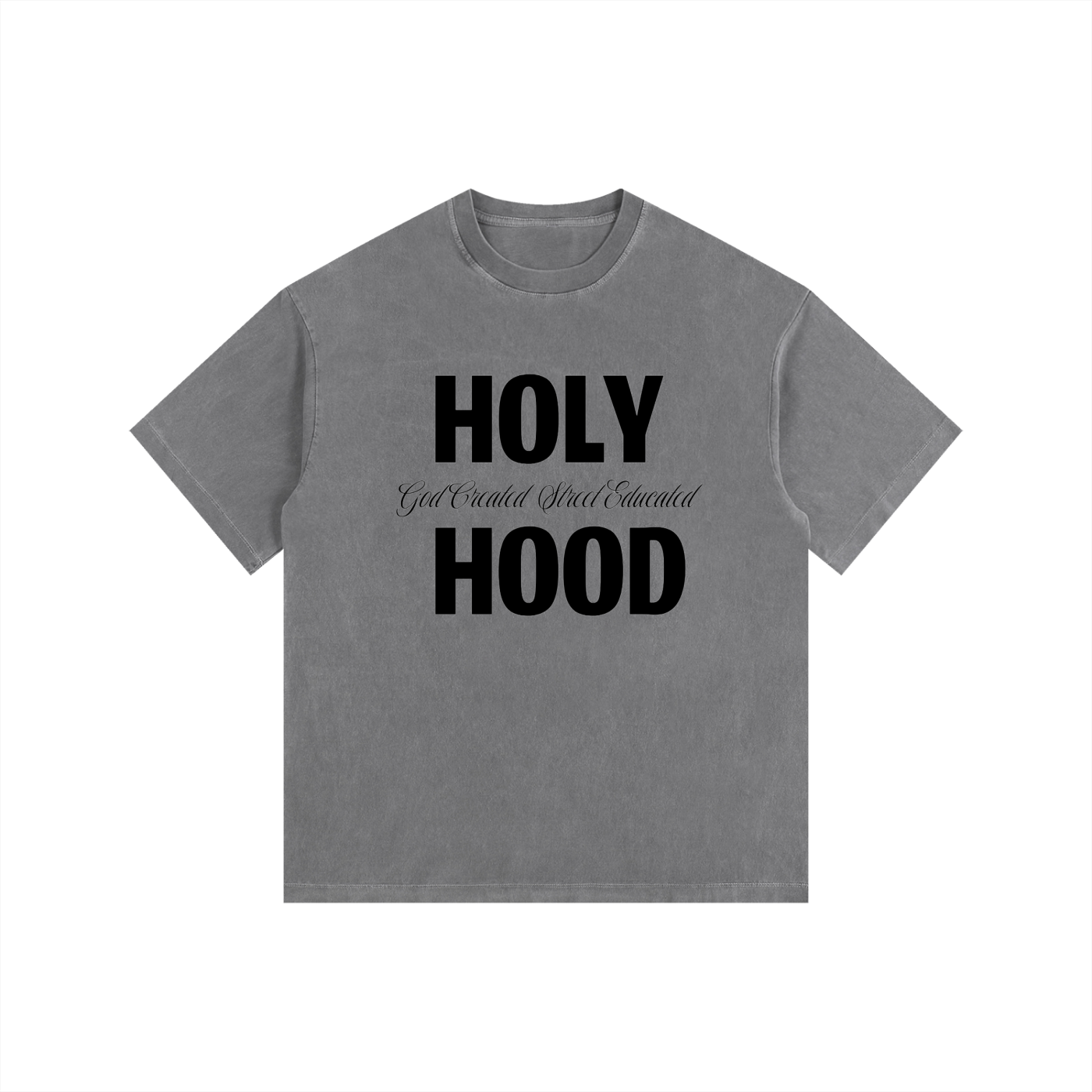 Vintage Washed Oversized Cotton T-Shirt