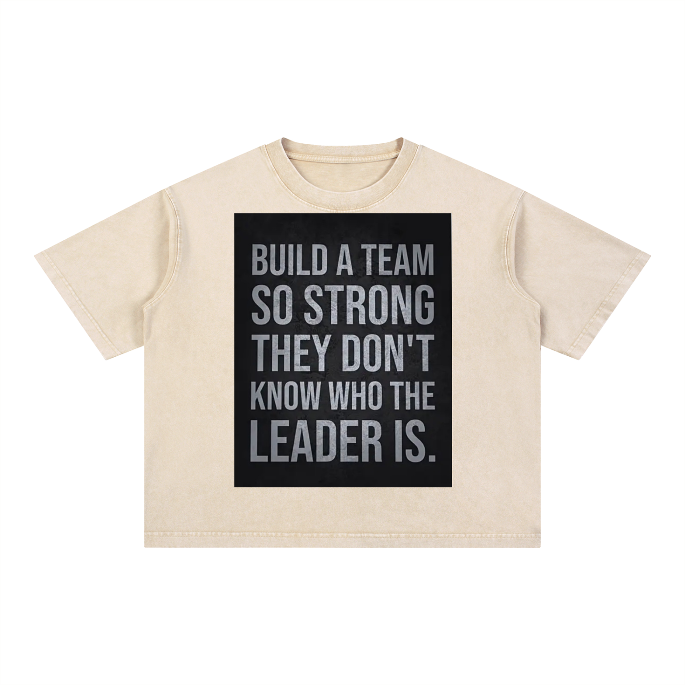 Mineral Wash Boxy Cotton T-Shirt