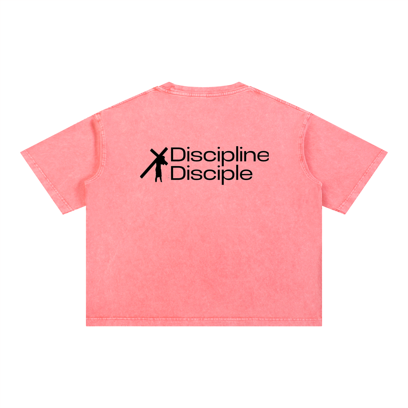 Mineral Wash Boxy Cotton T-Shirt