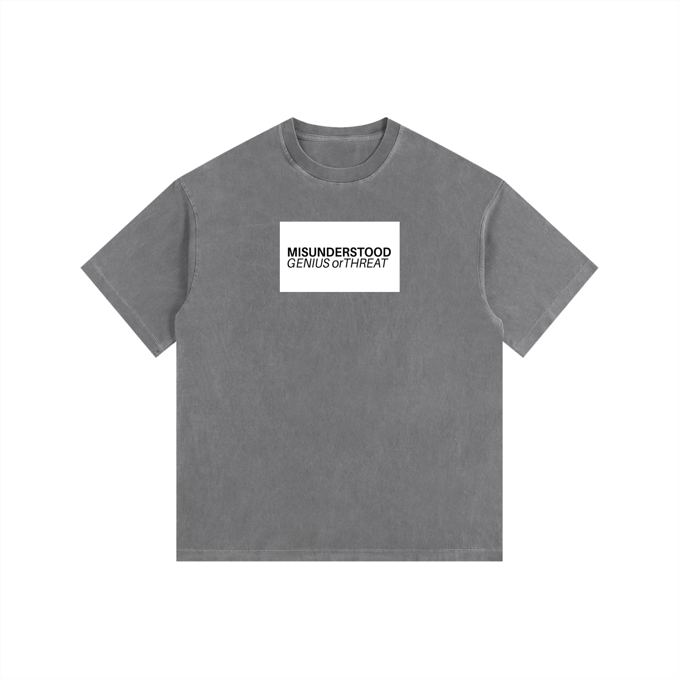 Vintage Washed Oversized Cotton T-Shirt
